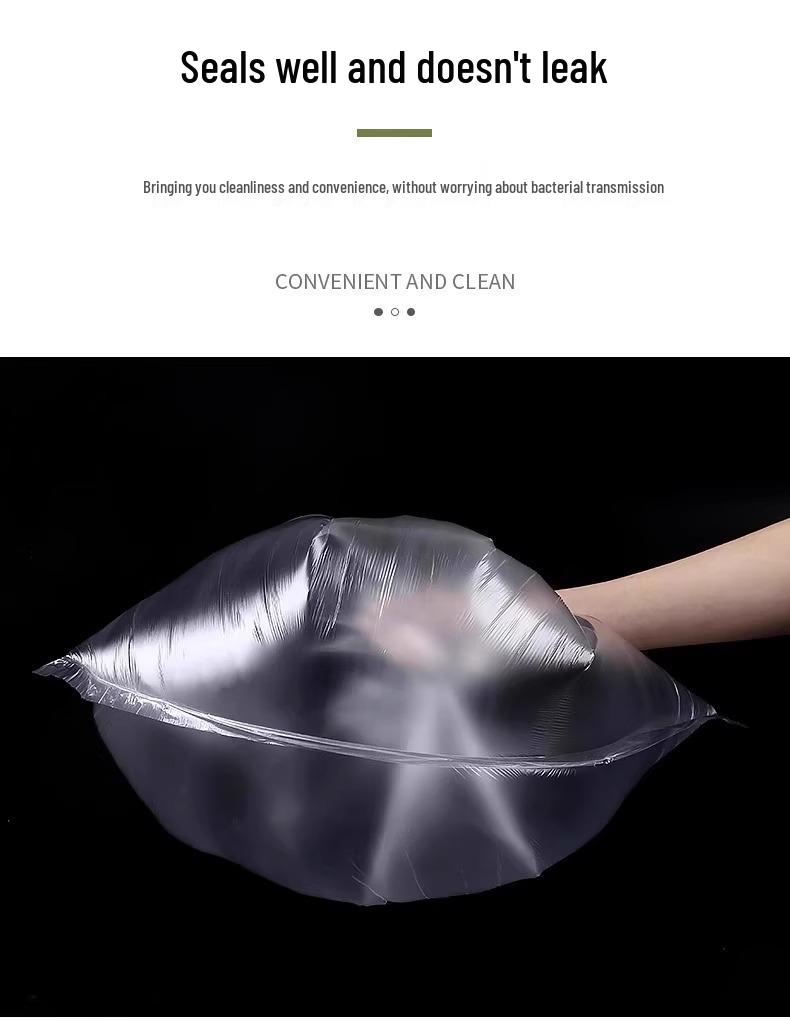 Extra Thick Disposable Foot Soak Pedicure Bags - Special Foot Therapy Set with Wooden Bucket and Plastic Film Foot Bath Basin.