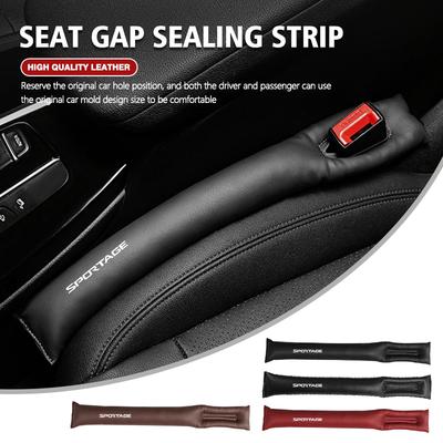 YDW3 Car Seat Seam Filler Gap Leak-proof Plug Strip Storage Pocket For Sportage 2016 2017 2018 Sephia Stonic Carens