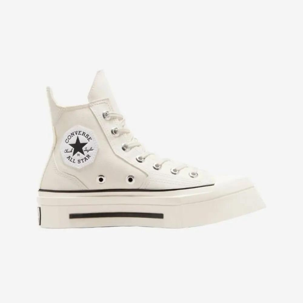 Кеды Converse Chuck 70 Deluxe Squared Egret на платформе, высокие, из канваса A06436C 375174 230