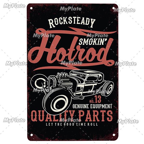 Cafe Racer Metal Sign Vintage Plaque Tin Sign Wall Decor For Garage Club Plate Crafts Ride Biker Poster Motorcycle