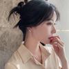 2026 New Exquisite Luxury Zircon Small Earrings For Women Fashion Korean Jewelry Minimalist Party Sexy Girl's Unusual Earrings