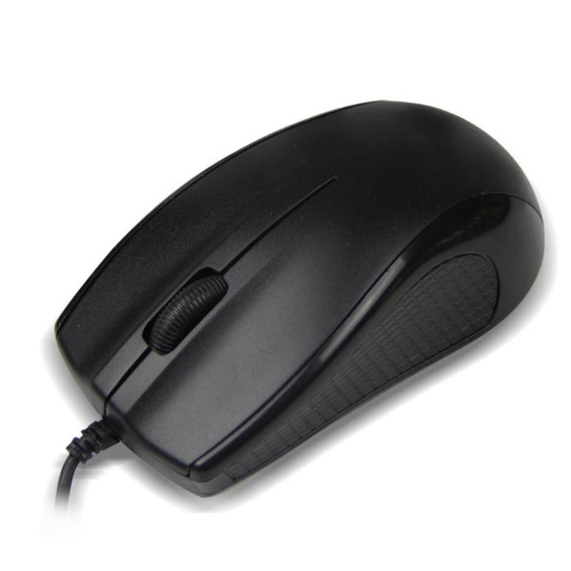 Ergonomic Computer Mouse With Two Interfaces USB PS2s Plugs ABS Construction 3D Wheel For CAD Work