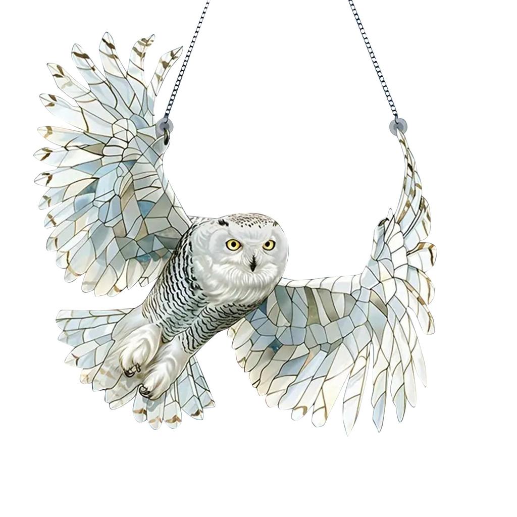 Vielseitiger, wunderschöner Sonnenfänger mit Kolibri-Motiv, Acryl, Buntglas, Hängedekor für alle Jahreszeiten, Haus, Garten, Geschenk, Windspiel