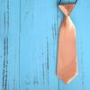 Elastic Silk Tie: Simple, Solid Color, Lazy Man's Design for Kids