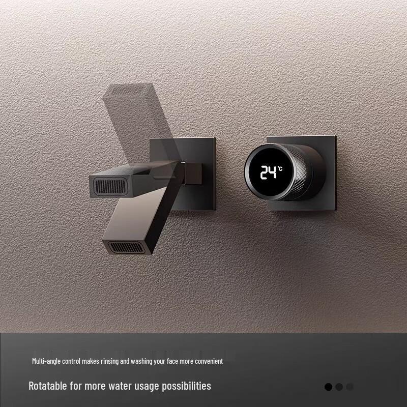 OEING Concealed Digital Display Bathroom Faucet