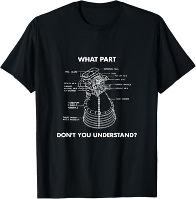 Luft- und Raumfahrtingenieur Was verstehst du nicht Motor Geschenk Unisex-T-Shirt