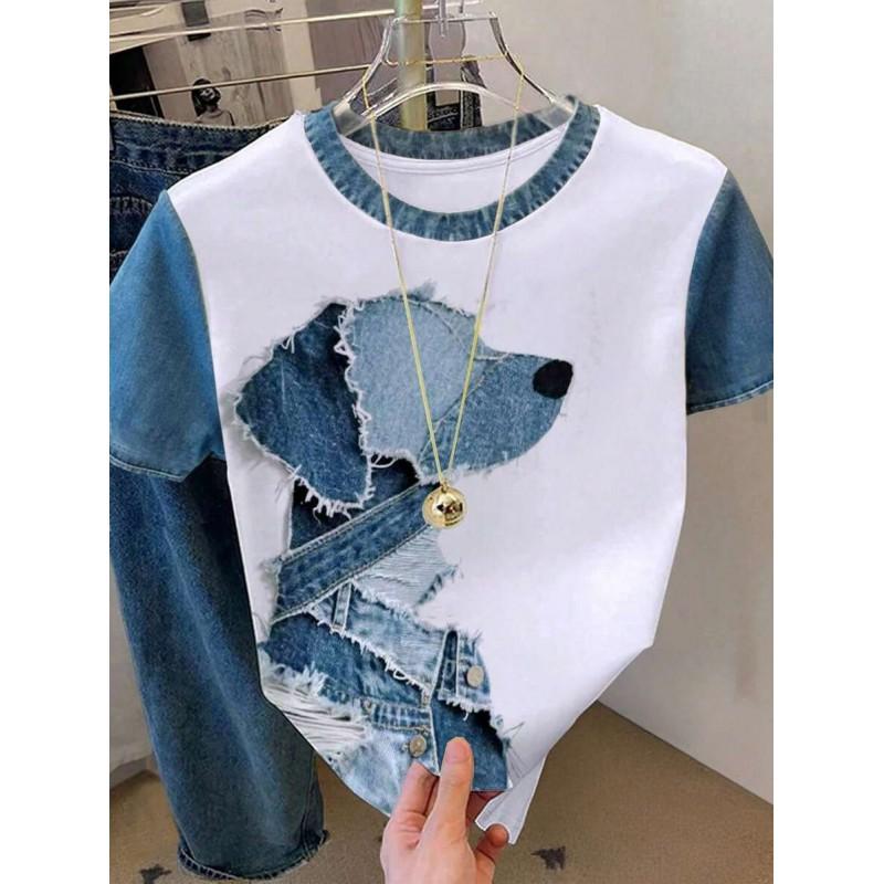 2025 Mens/Womens Comfortable Round Neck Short Sleeve T-Shirt With 3D Digital Print Urban Casual Style