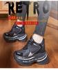 Nové prodyšné „dad shoes“ s vnitřním zvýšením výšky, platforma, síťovina, malé sportovní a volnočasové boty