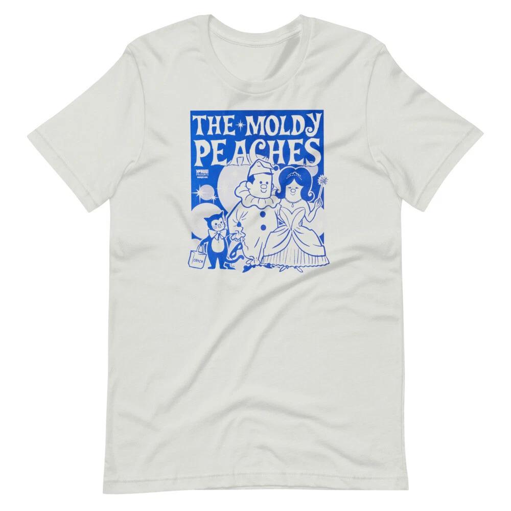 THE MOLDY PEACHES Juno Soundtrack Band Graphic Tee Short-Sleeve Unisex 100% Cotton T-shirt Mens Tees Top S