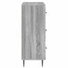 Drawer Cabinet Gray Sonoma 66 x 34.5 x 89.5 cm Particleboard