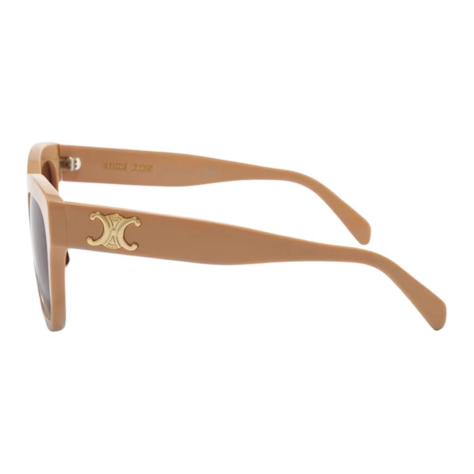 Celine Irregular Shape Sunglasses With Mirror Leg Pattern Design Women sunglasses Multicolor CL40235F