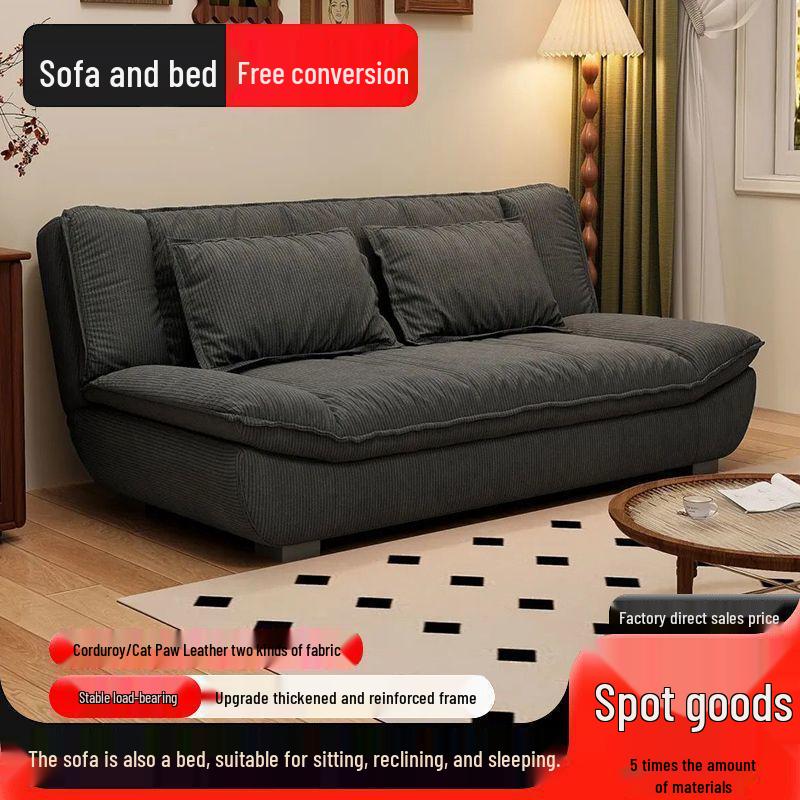Minimalist Foldable Sailboat Sofa Bed for Home, Apartment, or Rental