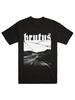 Men'S BRUTUS Graphic T-Shirt - with Gothic Lettering & Road Print, Casual Short Sleeve Round Neck Tee, All-Season Fit for Casual Attire & Layering, St