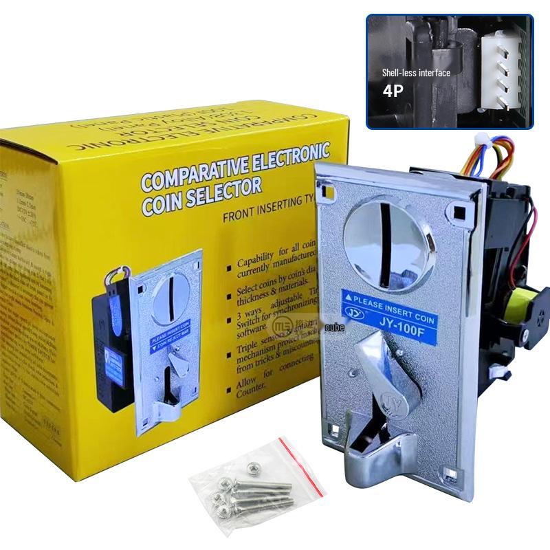 Taiwan JY-100F Coin Acceptor for Claw, Pinball & Token Machines