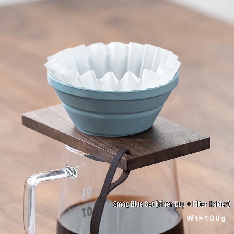 Простой силиконовый набор чашек-фильтров для кофе pour-over TLXT
