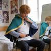 Gib Segen auf dieser wunderbaren Welt Cosplay Kostüm Für Sato Kazuma Aus Anime Rollenspiel Mit Weichem Stoff Für Fans