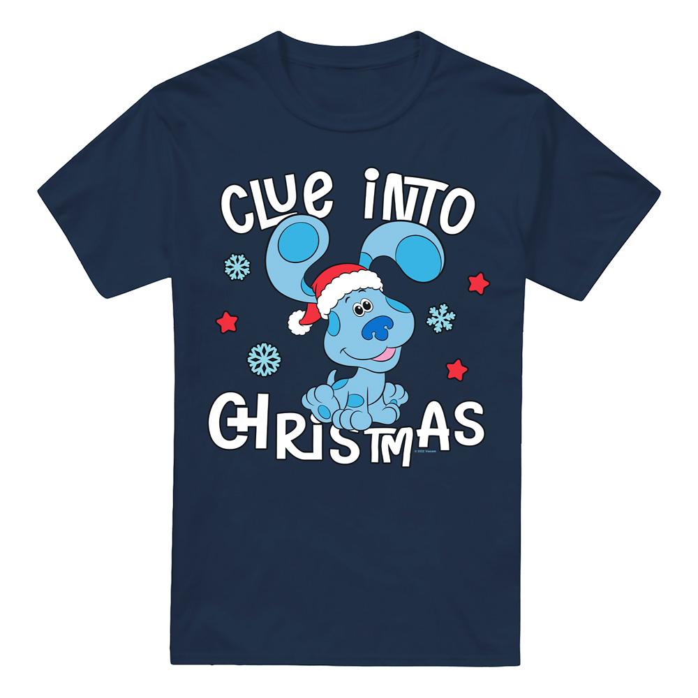 Blue´s Clues & You! Mens Christmas T-Shirt
