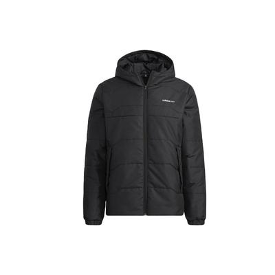 Neo M Pad Cb Jk Logo Print Solid Color Long Sleeve Hooded Outdoor Quilted Lightweight Cotton Jacket Winter Men Jacket Black H45236
