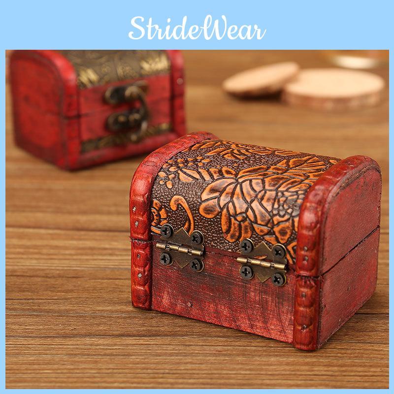 Traditional Jewelry Wooden Box For Decorative Storage And Gift Presentation