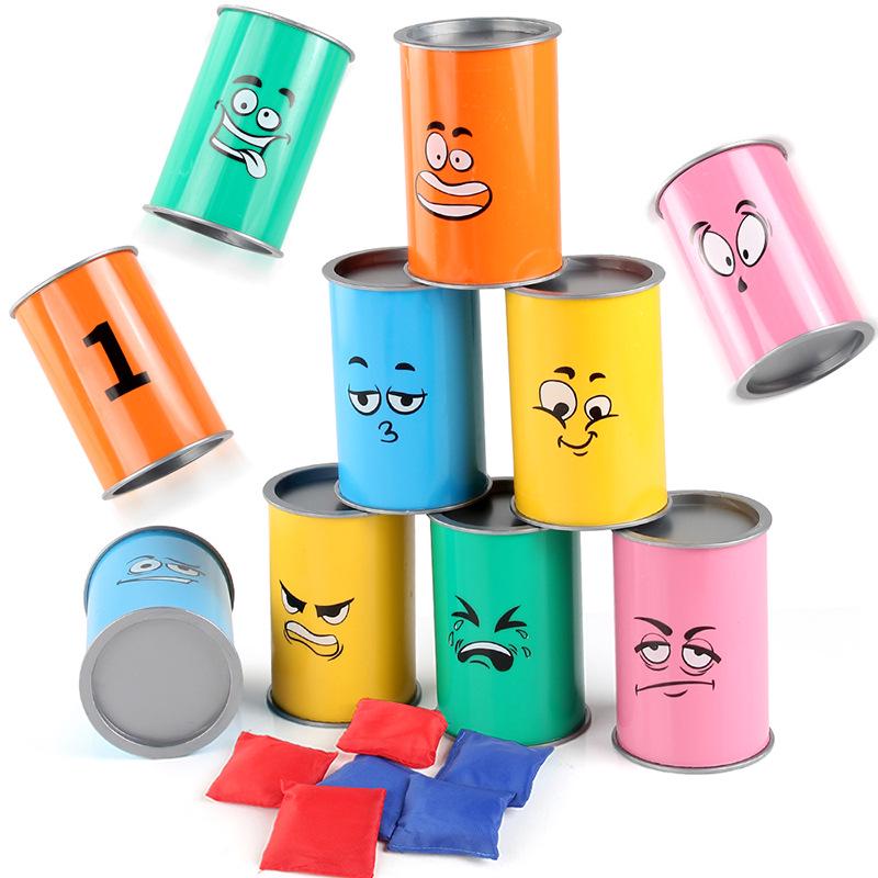 Cross-Border Beanbag Toss Set with Lights - Indoor & Outdoor Ring Toss Toy