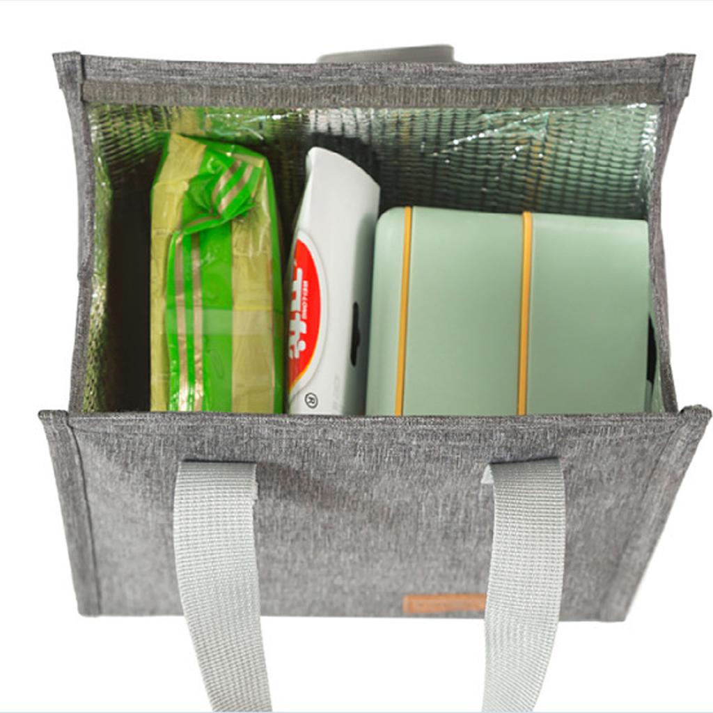 Geïsoleerde Lunchtas Isolatie Bento Pack Aluminiumfolie Rijstzak Maaltijdpakket Koelelement Student Bento Lunch Handtas Isolatie