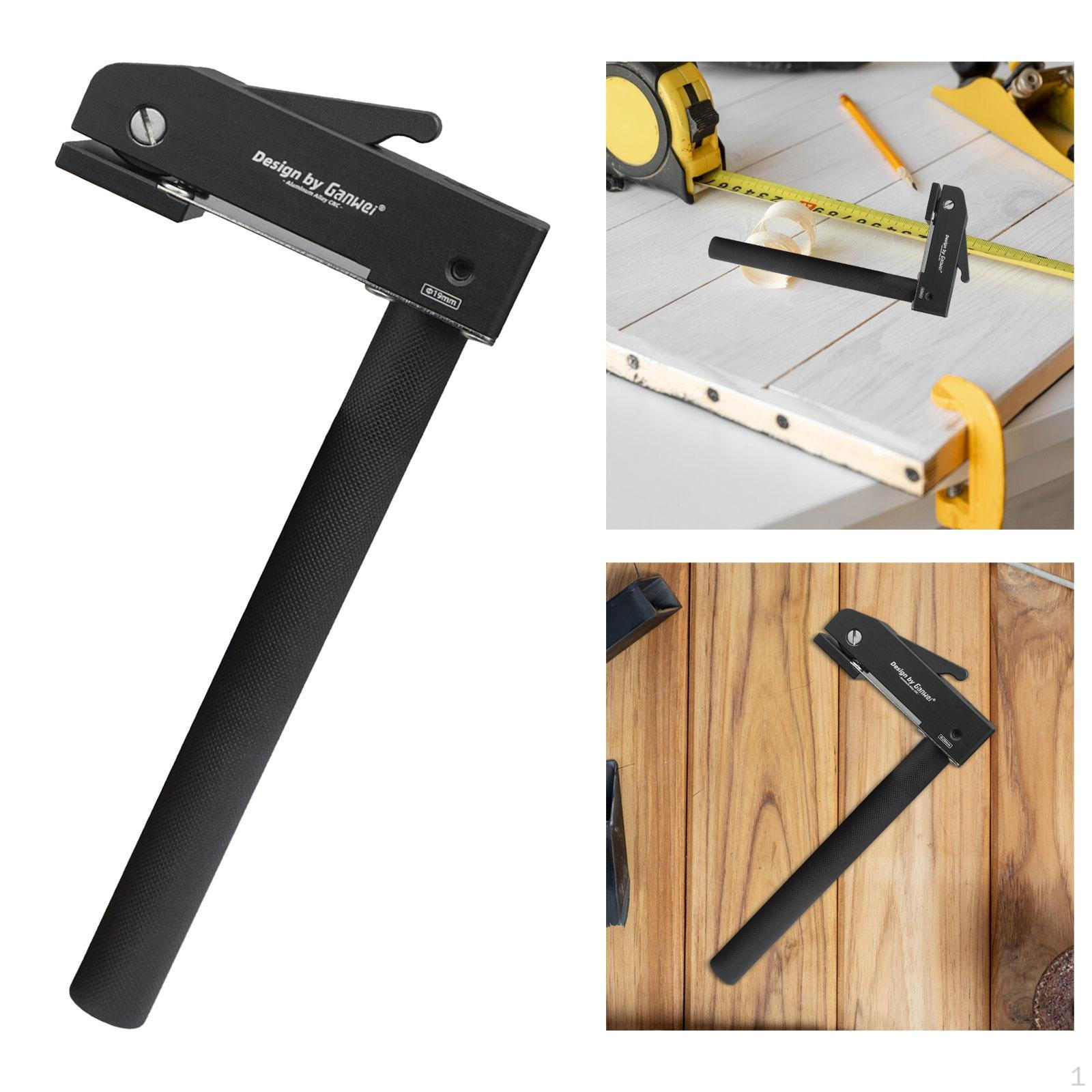 

Настольный зажим для собак Настольный быстрый верстак Деревообработка с фиксированным зажимом Diameter 1.9cm