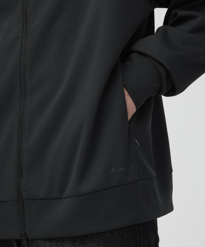 Snow Peak Wind Block Tricot Zip Parka UV CHARCOAL S (Windproof, Moisture-wicking, Quick-drying, Protection)