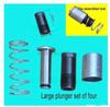 2 Set Jack Plunger Kit Horizontal Double Pump 3Ton With Spring Jack Repair Tools
