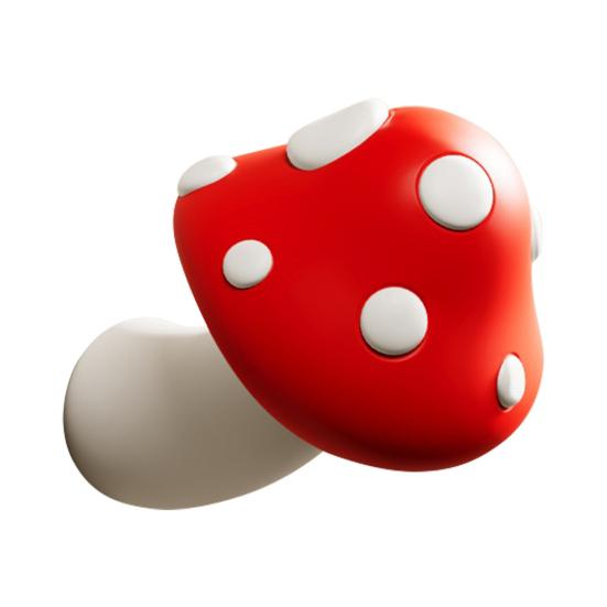 Cute Mushroom Wall Hook Decorative Key Holder Hook No Drill Wall Mounted Red Mushroom Hook for Bedroom Bathroom Entryway Coat Scarf Bag Towel