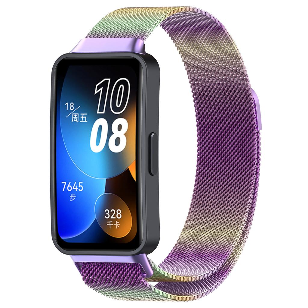 Strap For Huawei Band 8 Smartwatch Magnetic correa Wristband Metal Mlianese Loop belt Bracelet Accessories Huawei Band 8 9 strap