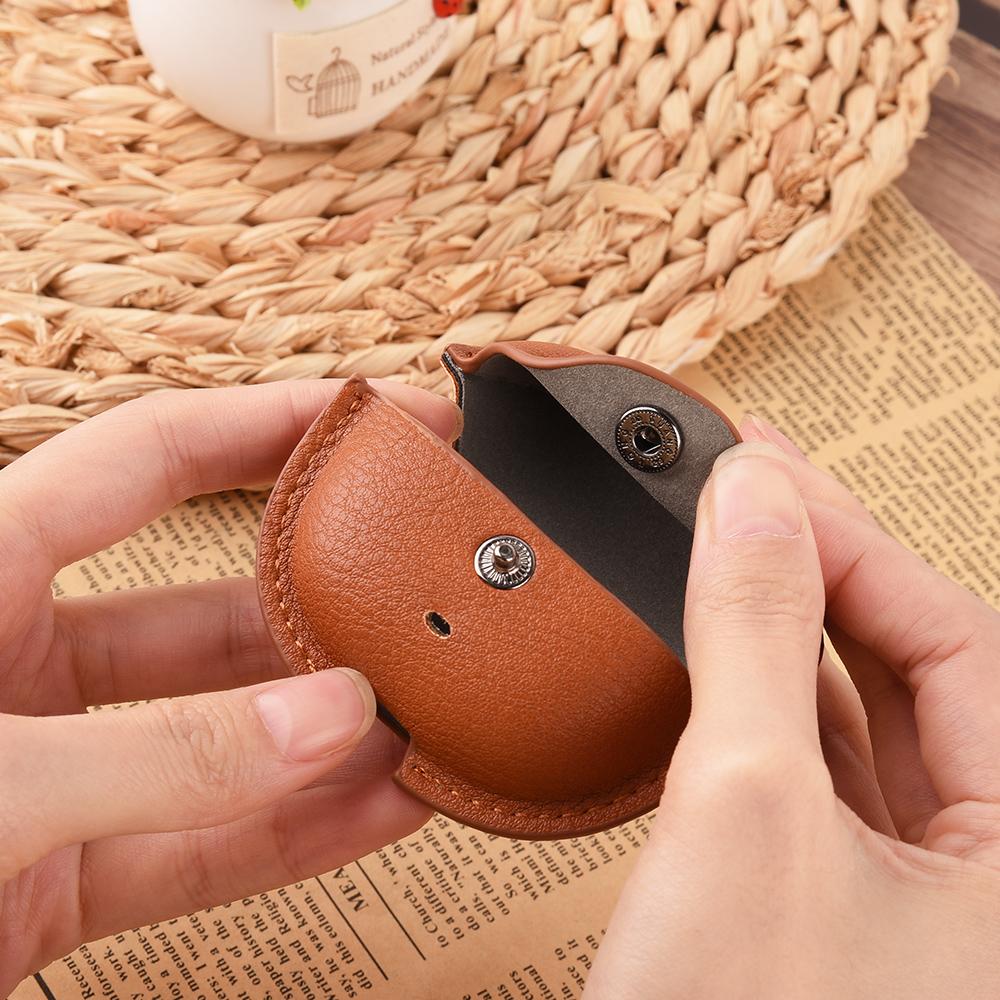 For Xiaomi Redmi Buds 6 Lite Charging Case Cover Leather + PC Earbuds Protective Case
