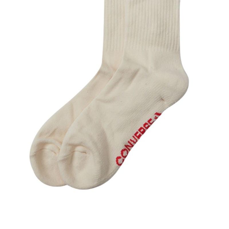 Converse Crew Socks Unisex 1 Pack Light Beige 10027163-A02