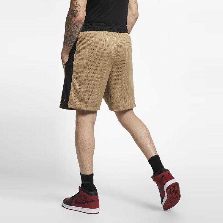 Air Jordan X CLOT Collab Mesh Sports Shorts Asia Exclusive Men Bottoms Beige AR8400-213