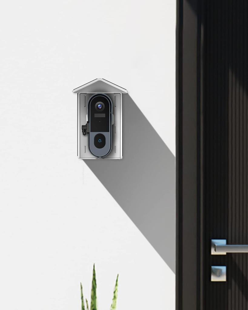 Solar Panel for Video Micro USB Solar USB Compatible with Solar Doorbells Doorbell, Port, Charger,