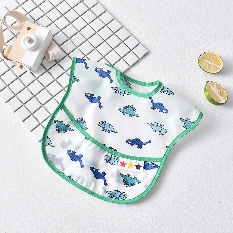 Waterproof Soft Bib for Babies & Toddlers, Long Sleeve Smock, Anti-fouling, Easy To Clean, Comfortable, Suitable for Eating