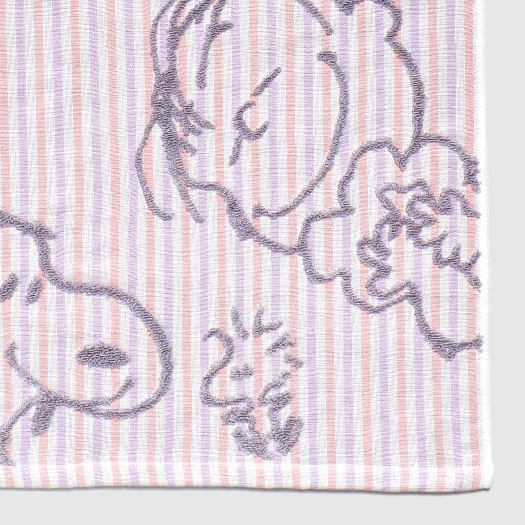 Nishikawa Snoopy Bath Towel 60x120cm Washable Cotton Unspun Gauze Soft and Fluffy Imabari Brand Friends Pink XT16302600 PN6602TW Smile 100%