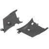 For Toyota Land Cruiser Prado 250 LC250 2024-25 ABS Black Car Engine Cover Cabin Protection Plate Cover Interior Car Accessories