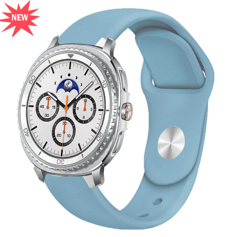 Watch Band For Samsung Galaxy Watch 6 Strap Replacement Silicone Bracelet Correas For Samsung Galaxy Watch 8 Classic 46mm