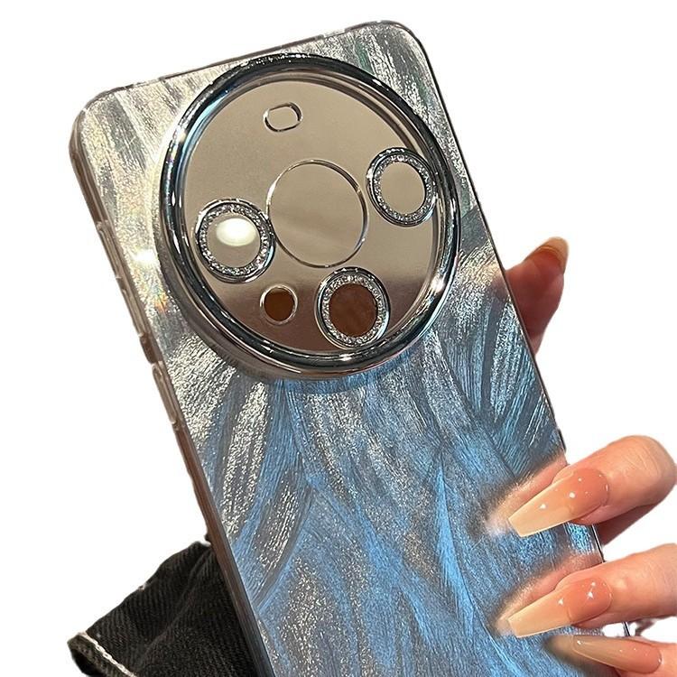Applicable to Huawei mate11 mobile phone case new mate11pro silver feather case mata11pro