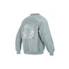 Adidas Reflective Print Fleece-Lined Bomber Jacket Unisex Jacket Silver Gray Green IK7679