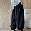 Oversized Bloomers Summer Elegant Fashion Women Lantern Pants Casual Loose Breathable Cotton Wide Leg Pants