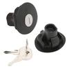 Locking Gas Tank Plug with 2‑Key 8U5Z‑9C268‑B Fuel Filler Cover Replacement for Ford Edge 2011‑2014