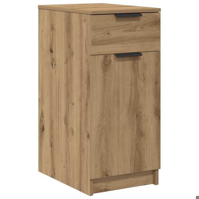 VidaXL Armoire de bureau chêne artisanal 33x50x75 cm bois d'ingénierie, meuble de bureau, bureau avec armoire, organisateur 856998