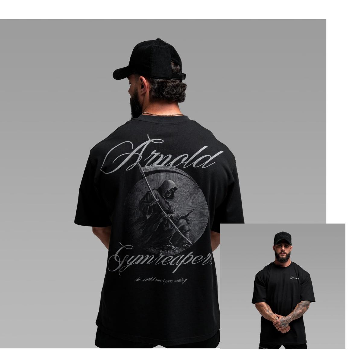 

Midnight Reaper Tee Fitness Training Gym Leisure TShirt Mens and Womens Luxury Brand S