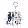 Hot Popular Korean Fashion Kpop Girls Band Keychain for Women Man Bag Accessories Bag Key Chain Ring Keychains Jewelry Fans Gift