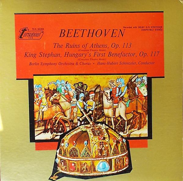 LP Record BEETHOVEN, BERLIN SYMPHONY ORCHESTR - Ruins Of Athens, Op. 113 / King Ste TVS34368 Vox Turnabout US Classical Used