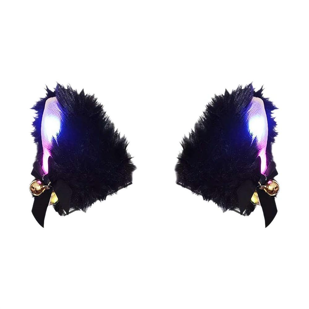 1pair Eye-Catching Motorcycle Helmet Decoration Personalized Helmet LED Light Helmet Customization