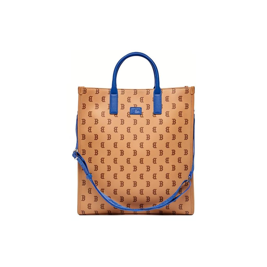 MLB Boston Red Sox Large Logo Letter Pattern Vintage Floral Versatile Casual Commuter Tote Bag Unisex Tote Bags 3AORM053N-43SAS