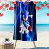 SONIC Beach Towel Perfect for Travel, Outdoor Activities, Swimming, Camping, Hiking