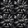 ENTQ1 4pcs 56mm 60mm 65mm 68mm Car wheel emblem Wheel Center Hub Cap auto Rim refit badge covers sticker styling accessories For kia 54A